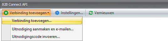 Verbinding toevoegen